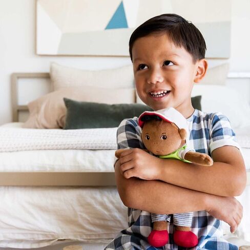 HABA Snug Up Soft Doll Mason- 11.5" Soft Boy Doll with Black Hair (Machine Washable) in Saudi Arabia