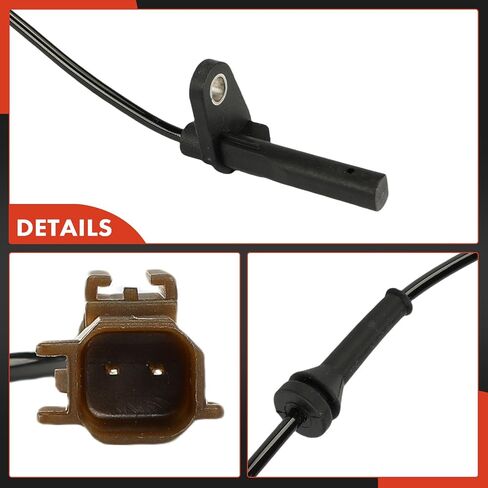 مستشعر سرعة العجلات A-Premium ABS متوافق مع موديلات رام - 2500 2011-2013، 3500 2012 - جانب الراكب الخلفي الأيمن، استبدال # 4779734AC، 4779734AD in Saudi Arabia