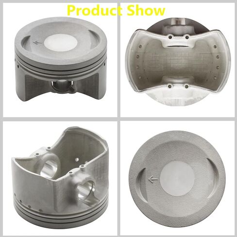 WFLNHB Cylinder Gaskets Set Piston kit Replacement for Qlink Rodeo 500 Supermach 500 Bennche Gray Wolf Bighorn 13101-F18-0000 in Saudi Arabia