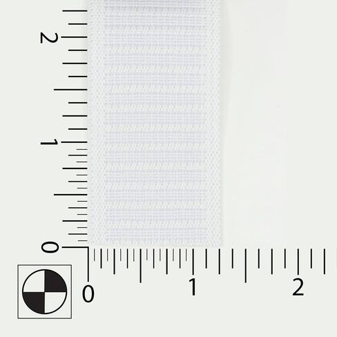 منسوج من Dritz غير ملفوف، 3.81 سم × 1 ياردة، أبيض مرن in Saudi Arabia