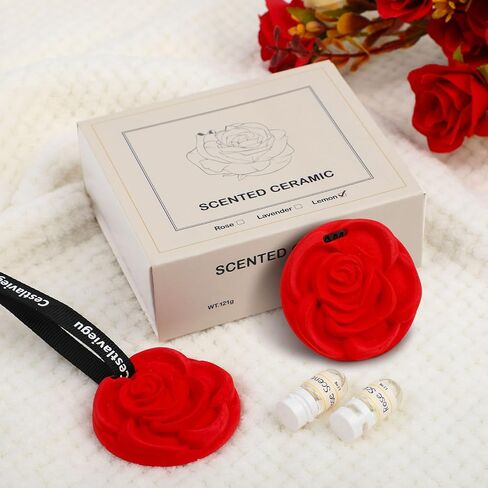 2 Packs Lemon Scented Sachets for Drawers and Closets, Long-Lasting Closet Freshener Drawer Sachets, Small Spaces Cute Air Freshener Car, Birthday Gifts for Mom Friend Sister in Saudi Arabia
