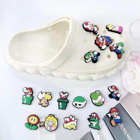 Shoe accessories decoration, cartoon-themed shoe charms, cute shoe ornaments, shoe charms, party gifts for girls, children. in Kuwait