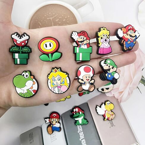 Shoe accessories decoration, cartoon-themed shoe charms, cute shoe ornaments, shoe charms, party gifts for girls, children. in Kuwait