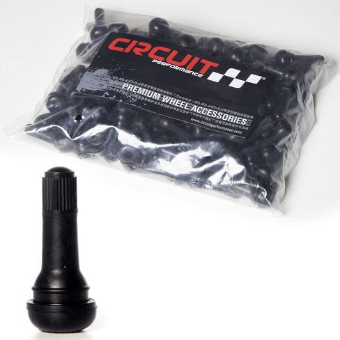 Circuit Performance Black Rubber Valve Stems TR413 30mm (100 Pieces) in Kuwait