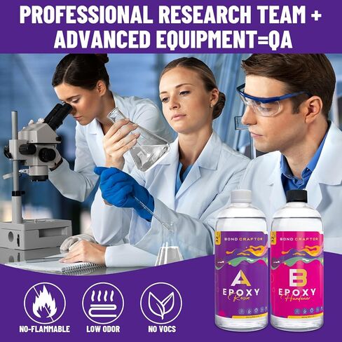 Epoxy Resin Kit 1Gallon, Clear Crystal Resina Epoxica Food Safe, Casting Resin for Art Craft, Jewelry Making, DIY in Saudi Arabia