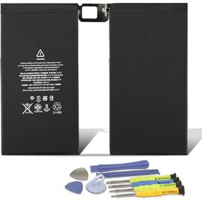 A1577 Tablet Battery for Apple iPad Pro 12.9" 1st Gen Wi-Fi/Cellular A1584 A1652 020-00016 ML0F2LL/A ML0F2B/A ML0F2CL/A ML0F2FD/A ML0F2TY/A ML0G2LL/A ML0G2B/A ML0G2CL/A ML0G2FD/A ML0G2TY/A