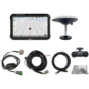 JY100 V2 GNSS Guidance System for Tractor 30cm High Accuracy GNSS Antenna Strong Anti-Interference Support A-B line Navigation Farm Management,Imperial Measurement