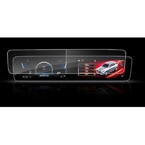 Songzan518 Tempered Glass Screen Protector Compatible with 2021-2023 GLE GLS G Interior Dual 12.3 Inch Touchscreen