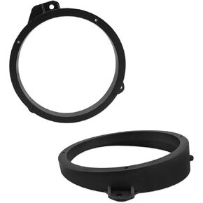 JUWEVAZU Front Door Speaker Adapter 6.5 Inch Fit for Subaru Forester 2008-2018 Impreza 2014-2020 Outback 2003-2020 WRX&STI 2008-2019 Crosstrek 2011-2017 1pair Speaker Spacer Ring Bracke