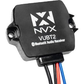 NVX Universal Waterproof Bluetooth 4.0 Audio Receiver for Marine/Boats/Cars/ATV [VUBT2]