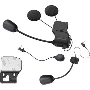 Sena Adult W/ Harmon Sena 50S Universal Clamp kit with SOUND BY Harman Kardon Speakers and Mic, Black, One Size US