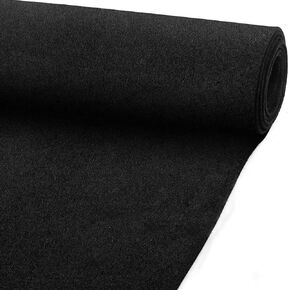Speaker Box Carpet Car Sub Woofer Trunk Liner Felt Black Fabric for RV, Boat, Truck, Automotive Interior, Marine, Home Floor (40" x 40" Anthracite)