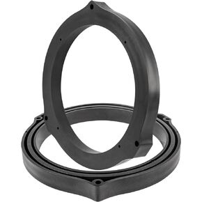 RED WOLF 6.5 Inch Front Rear Door Speaker Adapter Compatible with Ford 2013-2020 Mustang Fusion Fiesta Focus Install 6-1/2" Aftermarket Audio Speaker Spacer Ring Bracket 2 PCS PJFD03-1906