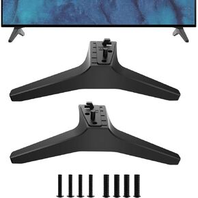 Stand for LG TV Legs Replacement for LG 49 50 55 Inch TV Base/Foot LJ UJ UK UM UN Series, 55UJ6300 55UJ6320 55UJ630T 55UJ635T 55UJ6540 55UK6500 55UM6900 55UM7300 55UN6900 55UN7200 55UN7300 with Screws