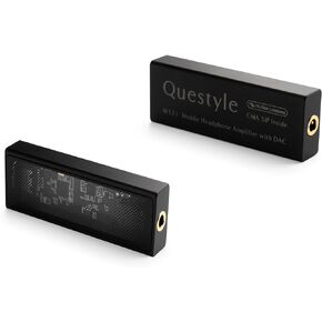 M12i HiFi Headphone Amplifier [MFi Certified] Portable USB DAC Mini Audio Amps Supports PCM 768kHz/DSD512 with 3.5mm Outputs High Resolution Lossless for Smartphones/PC/Laptops
