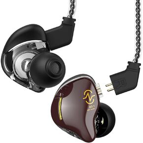 CCZ USB C Headphones in Ear Monitor Wired Earbud, 1DD HiFi Bass Immersive Sound Usbc Earphones, for Samsung S23 FE S22/ iPhone 15(Plus/Pro/Pro Max) CCZ Coffee Bean (Black Mic-Type C) in Kuwait