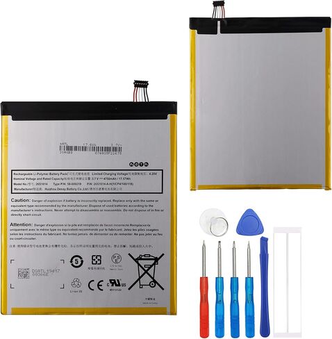 E-YIIVIIL Replacement Battery 58-000219 26S1014 Compatible with HD 8 7th Gen SX034QT with Repair Tool Kit in Saudi Arabia