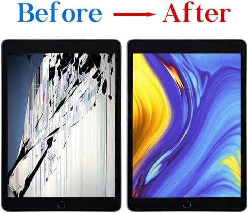 10.5" LCD Screen Replacement for iPad Air 3 (3rd Gen) 2019, A2152 A2123 A2153 A2154 Display LCD Assembly and Glass Touch Digitizer Premium Repair Kit - (Black) in Saudi Arabia