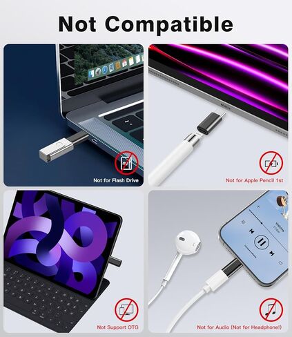 لمحول Lightning أنثى إلى USB C ذكر، موصل شاحن USB من النوع C لسلسلة iPhone 15، يدعم شاحن سريع PD بقدرة 27 وات، نقل البيانات لأجهزة Samsung، i-pad، وليس للصوت/OTG، مع حلقة مضادة للفقد in Kuwait