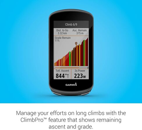 Garmin Edge 1030 Plus, GPS Cycling/Bike Computer, On-Device Workout Suggestions, ClimbPro Pacing Guidance and More (010-02424-00) (Renewed) in Saudi Arabia