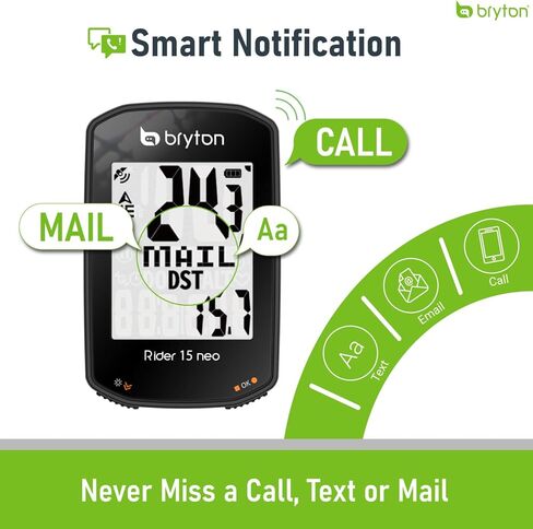 كمبيوتر Bryton Rider 420 اللاسلكي للدراجة/ركوب الدراجات بنظام تحديد المواقع. متوافق مع رادار الدراجة، عمر بطارية طويل يصل إلى 35 ساعة، نظام ملاحة مع مسار متابعة الدوران. كمبيوتر دراجة بلوتوث ANT in Kuwait