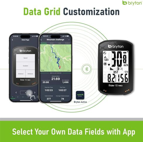 كمبيوتر Bryton Rider 420 اللاسلكي للدراجة/ركوب الدراجات بنظام تحديد المواقع. متوافق مع رادار الدراجة، عمر بطارية طويل يصل إلى 35 ساعة، نظام ملاحة مع مسار متابعة الدوران. كمبيوتر دراجة بلوتوث ANT in Kuwait