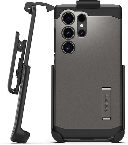 مشبك حزام متوافق مع Spigen Neo Hybrid - حافظة Samsung Galaxy S24 Ultra (2024) فقط، الجراب غير متضمن in Kuwait