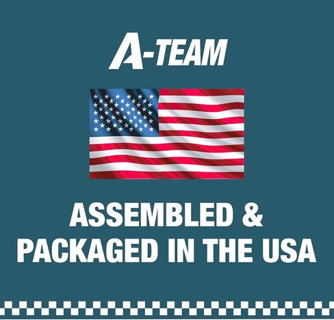 A-Team Performance - 16" Electric Radiator Cooling Fan with Wide S-Curved 10 Blades - Thermostat Kit 3000 CFM Reversible Push or Pull with Mounting Kit (12 Volts) in Saudi Arabia