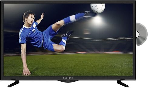 Proscan 40-Inch LED TV | 720p, 60Hz | DVD Player | PLEDV4020A-B model in Saudi Arabia