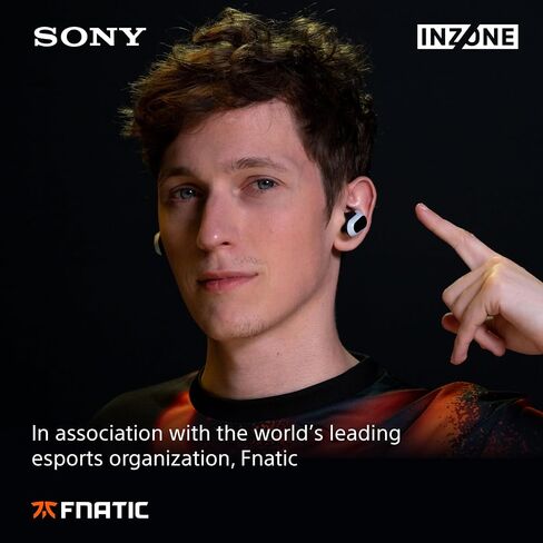 سماعات أذن Sony INZONE Buds Truly Wireless Noise Canceling Gaming، بطارية 12 ساعة، للكمبيوتر الشخصي، PS5، صوت مكاني 360 درجة، زمن استجابة منخفض 30 مللي ثانية، دونجل USB-C وصوت LE (LC3)، WF-G700N أبيض in Saudi Arabia