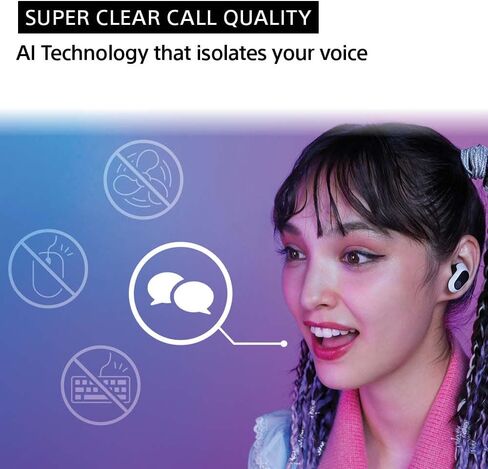 سماعات أذن Sony INZONE Buds Truly Wireless Noise Canceling Gaming، بطارية 12 ساعة، للكمبيوتر الشخصي، PS5، صوت مكاني 360 درجة، زمن استجابة منخفض 30 مللي ثانية، دونجل USB-C وصوت LE (LC3)، WF-G700N أبيض in Saudi Arabia
