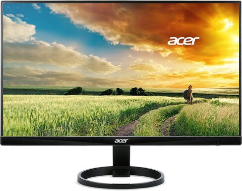 Acer R241Y Bbix 23.8" Full HD (1920 x 1080) IPS Monitor | AMD FreeSync Technology | Ultra-Thin | Edge-to-Edge | Zero-Frame | 1ms VRB | 75Hz | (HDMI & VGA ports) in Saudi Arabia