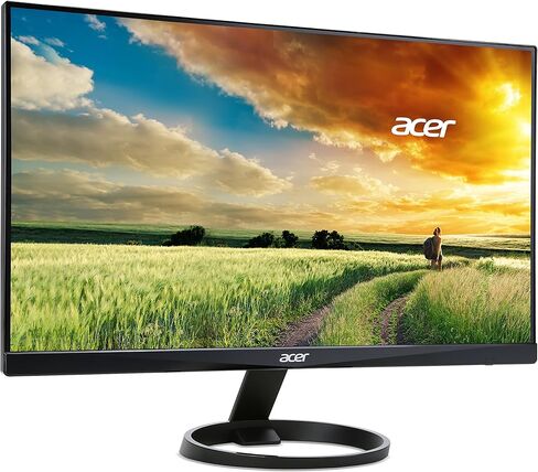 Acer R241Y Bbix 23.8" Full HD (1920 x 1080) IPS Monitor | AMD FreeSync Technology | Ultra-Thin | Edge-to-Edge | Zero-Frame | 1ms VRB | 75Hz | (HDMI & VGA ports) in Saudi Arabia