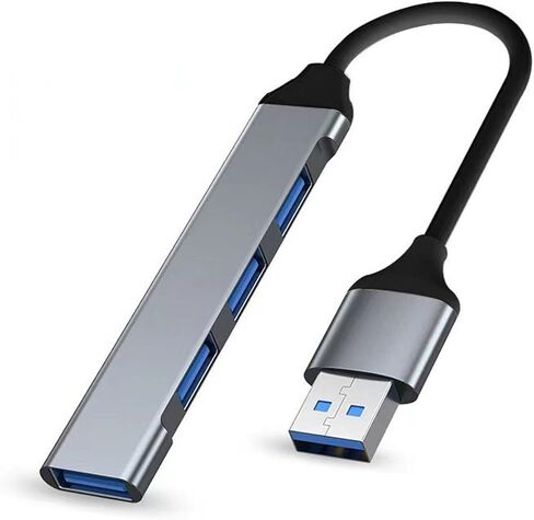 موزع USB 3.0 بـ 4 منافذ، موزع USB لأجهزة الكمبيوتر المحمول، موزع USB متعدد النحافة للغاية لأجهزة الكمبيوتر المحمول، وXbox، ومحرك الأقراص المحمول، ووحدة التحكم، والأقراص الصلبة، والطابعة، والكاميرا، ولوحة المفاتيح، والماوس، وغيرها in Kuwait