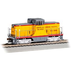 Bachmann Trains - GE 44 TON SWITCHER -Tsunami2 DCC Sound ON Board Equipped Locomotive - Union Pacific® #DS 1399 - HO Scale