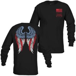 Grunt Style Women's Freedom Angel Long Sleeve T-Shirt