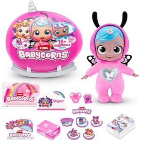 سلسلة Babycorns 1 صغيرة (فراشة) من ZURU Magical Babydolls، مفاجأة، فتح علبة، قصة، بنات، دمية