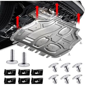 14PCS Engine Splash Shield Hardware Kit, Lower Cover Pin Screws and Clips, 90674-TY2-A01 90105-TBA-A00, Compatible with Honda Accord, Civic, CR-V (2014-2019) in Kuwait