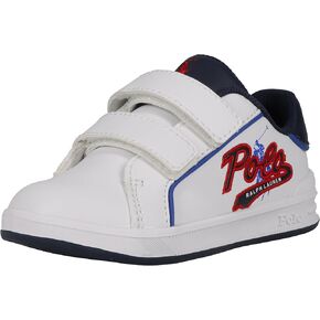 POLO RALPH LAUREN Unisex-Child Heritage Court Iii Graphic Ez Sneaker