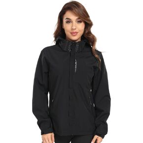 Rain Jacket Women waterproof with Hood,Lightweight Portable Rain Coats for Women Outdoor Hiking.