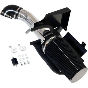 Cold Air Intake 7.3 Diesel Kit Air Intake Pipe With Oiled Filter Compatible With Ford F250 F350 F450 Super Duty 7.3L Powerstroke Diesel (1999.5-2000 2001 2002 2003)