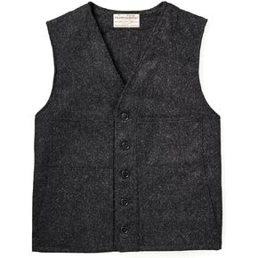 Filson Mackinaw Wool Vest Charcoal