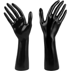 Framendino, Female Mannequin Hand Jewelry Display Holder for Bracelet Necklace Ring Stand (2 Pack)