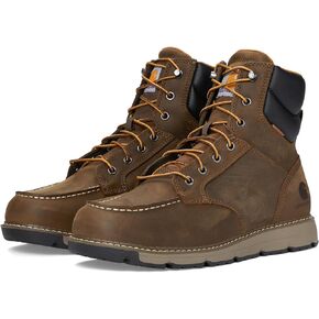 Carhartt FM6123-M9.5M Millbrook 6" Waterproof Wedge Boot Mossy Brown 9.5M