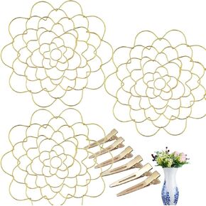 3Pack 4Inch Flower Grid for Vase,Floral Grid Holder,Stainless Steel Wire Flower Arranging Tool