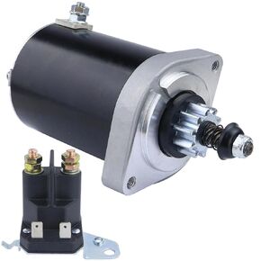 Starter for Kawasaki FR691V FR730V FH491V FS481V FS541V FS600V FS604V, 21163-0711 21163-0714 21163-0727 21163-0749 21163-7024 21163-7034 FR691V-AS04, for Cub Cadet 12-14 Z-Force 48 54 60