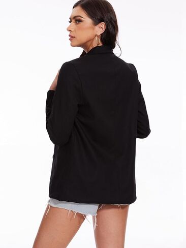Beautiful Nomad Women's Cotton Linen Blazer Long Sleeve Fall Fashion Casual Work Office Jackets in Saudi Arabia