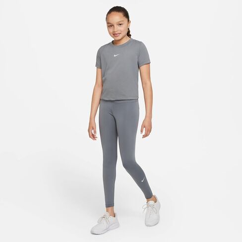 Nike Girl's One Leggings Gray in Saudi Arabia