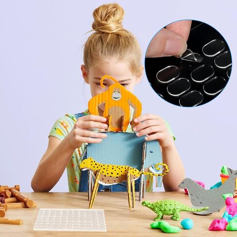 704Pcs Clear Sticky Tack Putty, Double Sided Glue Sticky Dots Removable Museum Putty Adhesive Putty for Wall Hanging, Action Figures Adhesive Mounting Dots for Crafts Poster Balloons Festival Party in Saudi Arabia