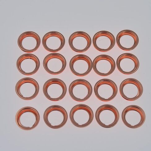 غسالات سحق الزيت/حشيات سدادة التصريف 20 عبوة تناسب M12 لفورد F4XY-6734-A 11026-01M02 11026-JA00A Rogue Sentra Xterra Altima Frontier Armada Jukes 350Z Infiniti G35 G37 in Kuwait